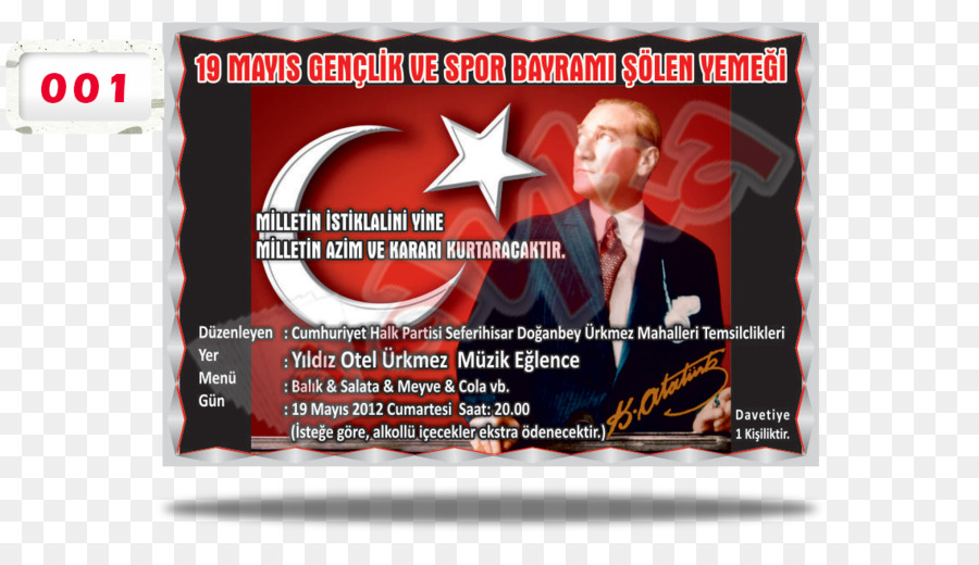 Giấy Tờ Áp Phích Cm Thổ Nhĩ Kỳ Kemalism - vải