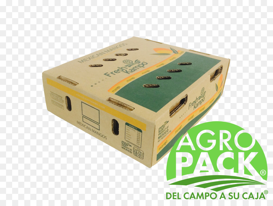 Box, Karton, Verpackung und Kennzeichnung Landwirtschaft Mango - Box