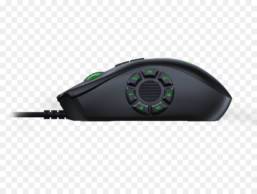 Computer mouse USB mouse da gioco Ottico Razer Naga Trinità Retroilluminato Razer Inc. Pulsante - mouse del computer