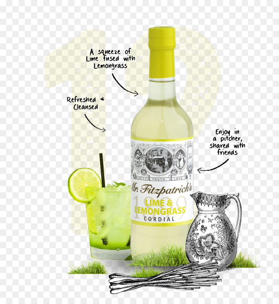 Liquore Limeade Squash Vodka tonic - calce