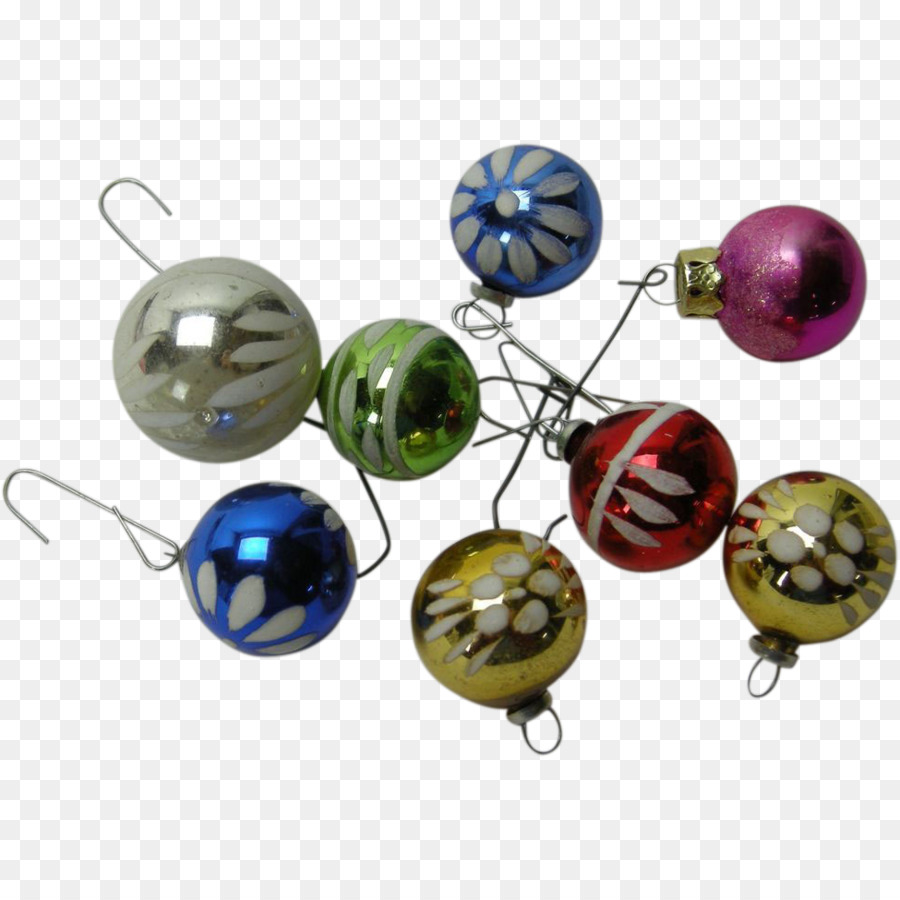 Ohrringe-Perlen-Körper-Schmuck-Weihnachten ornament - Weihnachten