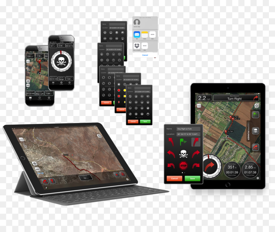 Smartphone-iPad mini-GPS-tracking-Gerät iPad Air 2 Handys - grid Technologie