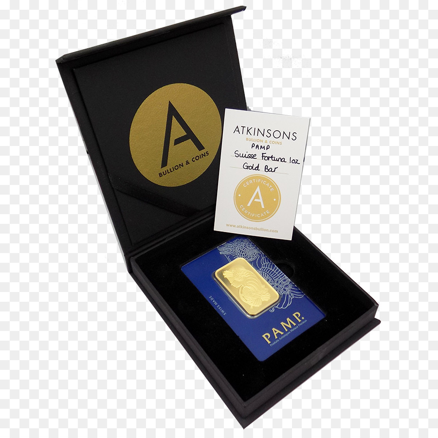 Vàng bar PAMP Thỏi vàng Bạc - giấy chứng nhận hộp