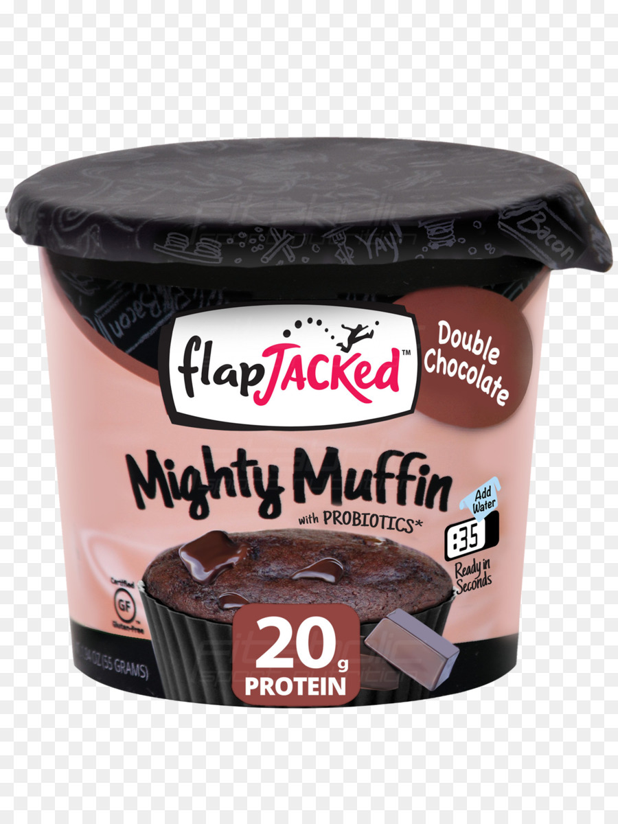 Muffin-Schokoladen-brownie Frühstück FlapJacked Gesundheit - Frühstück