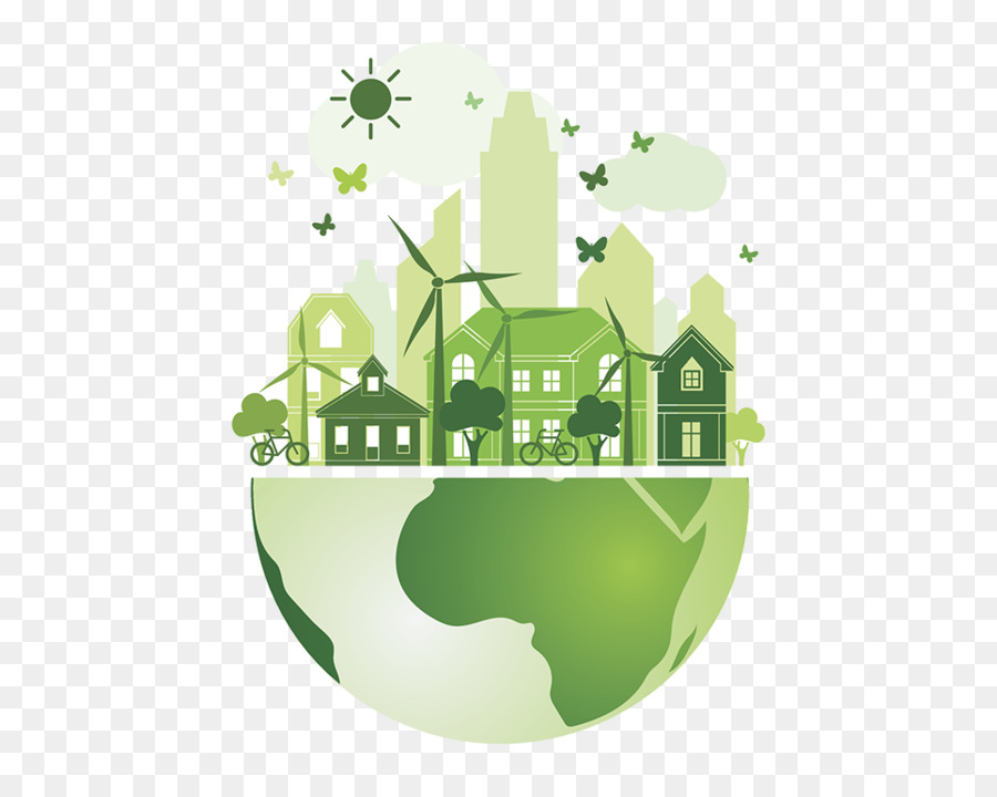 Umweltfreundliche Grüne Gebäude Erneuerbare Energie Nachhaltigkeit Grün Reinigung - Business