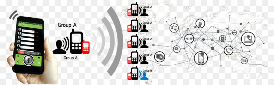 Kommunikation Digital Daten System Smartphone - die Globale Kommunikation