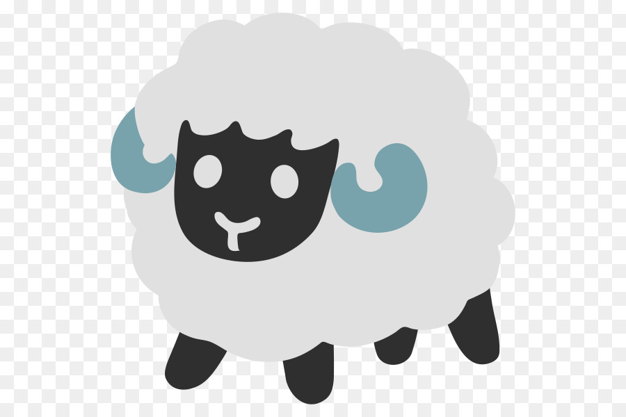 Pecore Emoji Baffi Noto font - pecore