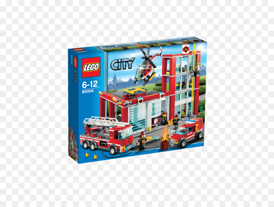 Amazon.com Lego City LEGO 60004 City Feuerwehr Station - Spielzeug