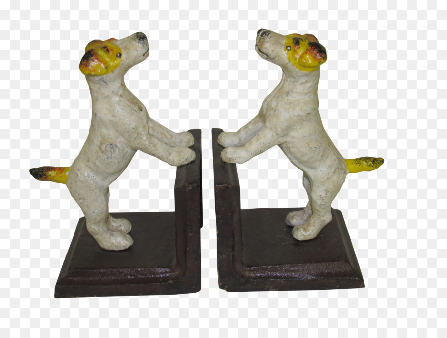 Fermalibri in Ghisa Figurina Terrier - ferro da stiro
