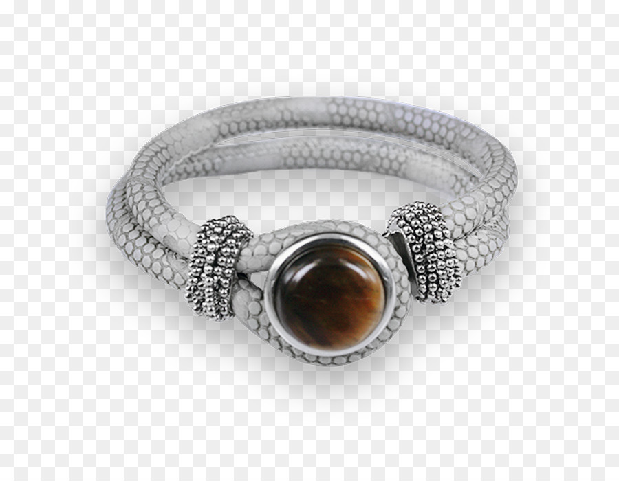 Armband Silber Armreif Edelstein-Schmuck-design - Silber
