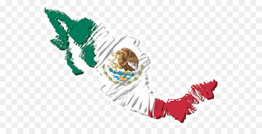 Bandiera del Messico fotografia Stock - bandiera