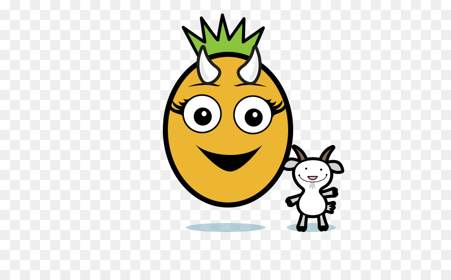 Smile Emoticon Emoji Frutta - sorridente