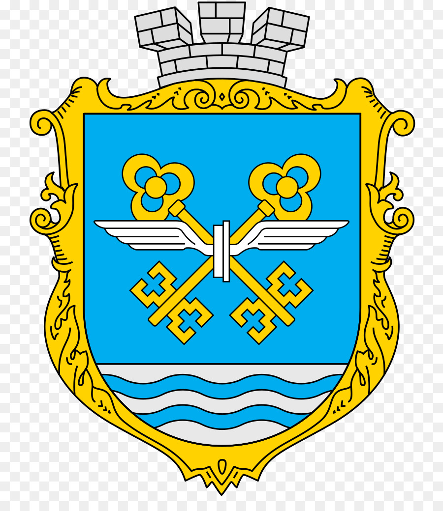 Varash Kovel Rivne Coat of arms Wappen Вараша - gehackt
