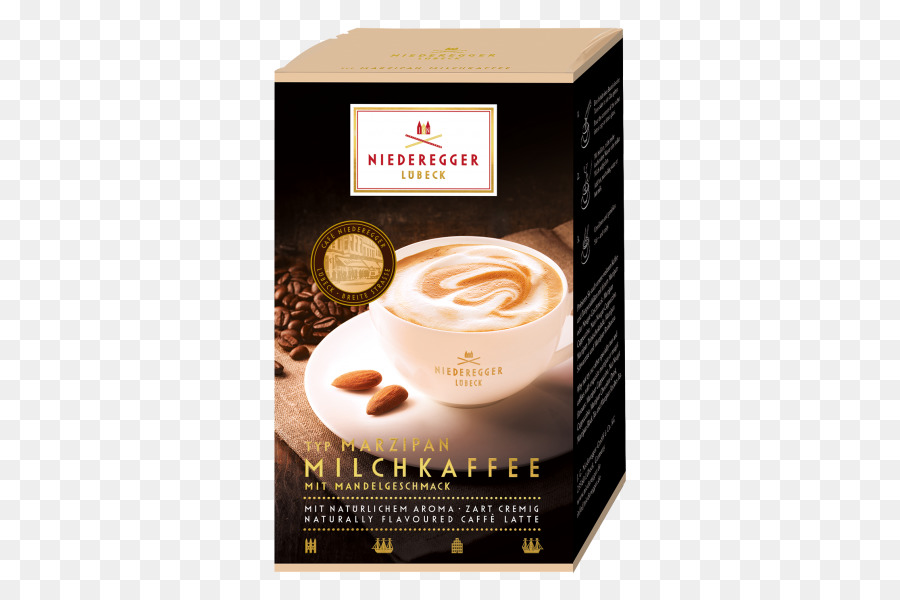 Caffè bianco Marzapane, Cappuccino, Caffè latte - caffè