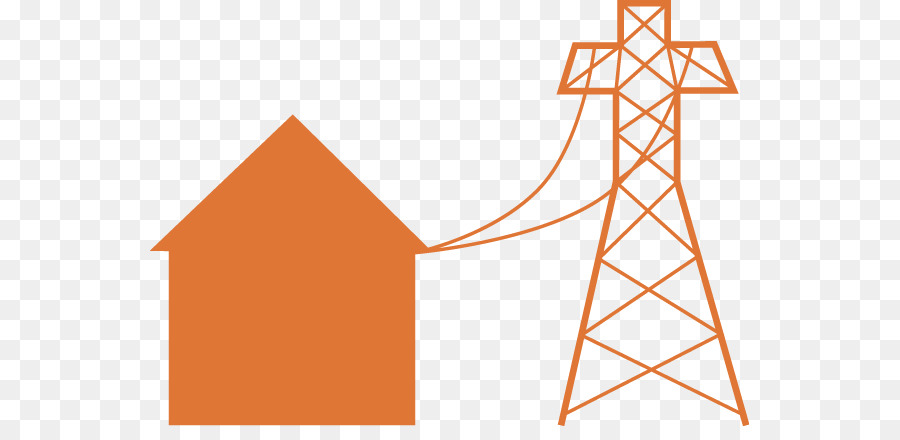 Der elektrischen Energie-Übertragung Turm der Elektrischen Energieübertragung - Energie