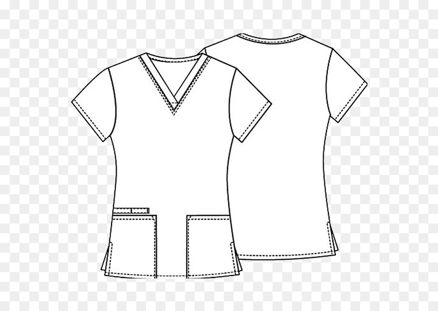 T shirt Kragen Lab Mäntel Bekleidung Jersey - T Shirt