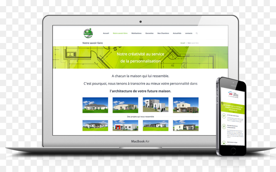 Mockup di Responsive web design Computer programma Rodez - sito web mock up