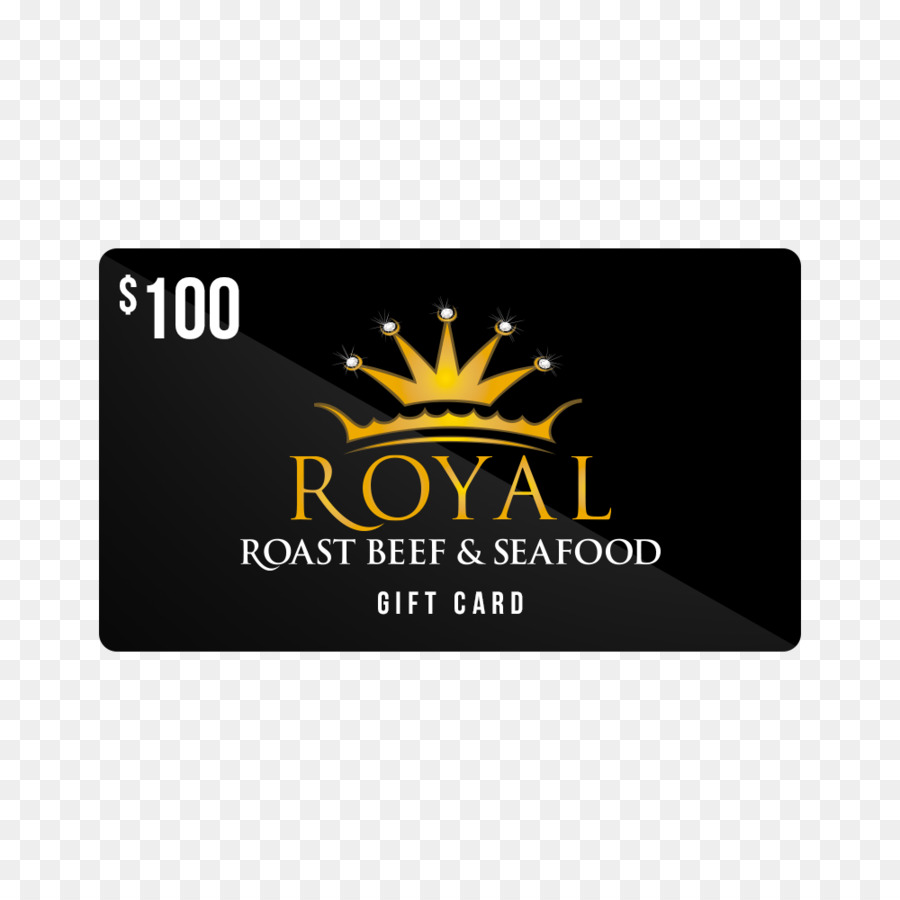 Geschenk-Karte Royal Roast Beef & Seafood-Logo - Geschenk