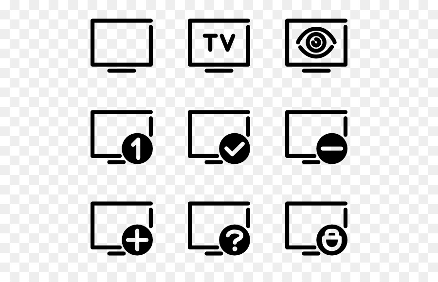 Fernsehen, Computer Icons - Fernsehen