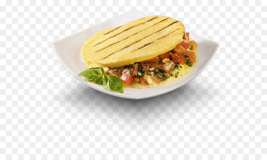 Frühstück sandwich Arepa Fast-food, mediterrane Küche - Frühstück
