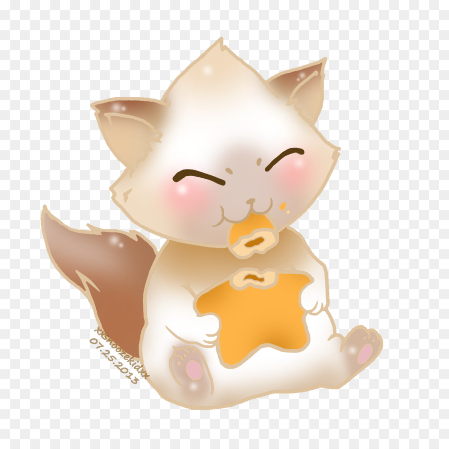 Kitten Whisker-Figur Ohr Schwanz - Kätzchen