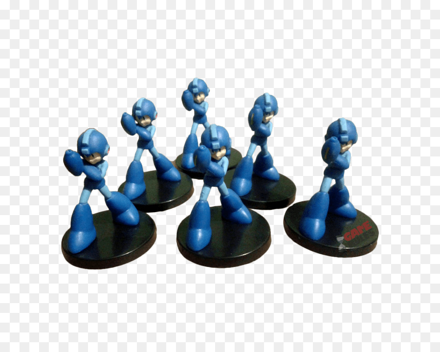 Blu cobalto Figurine - giocare a giochi da tavolo