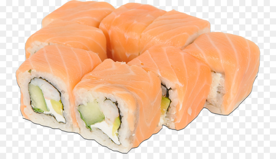 California cuộn Sashimi Sushi cá hồi Hun khói - sushi
