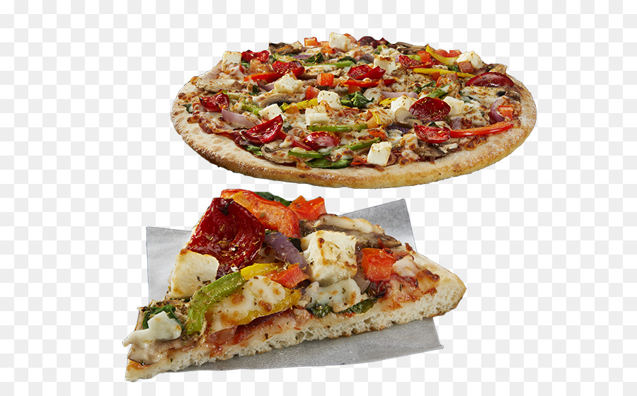 California-style pizza Sicilian pizza-Take-out Vegetarian cuisine - Pizza