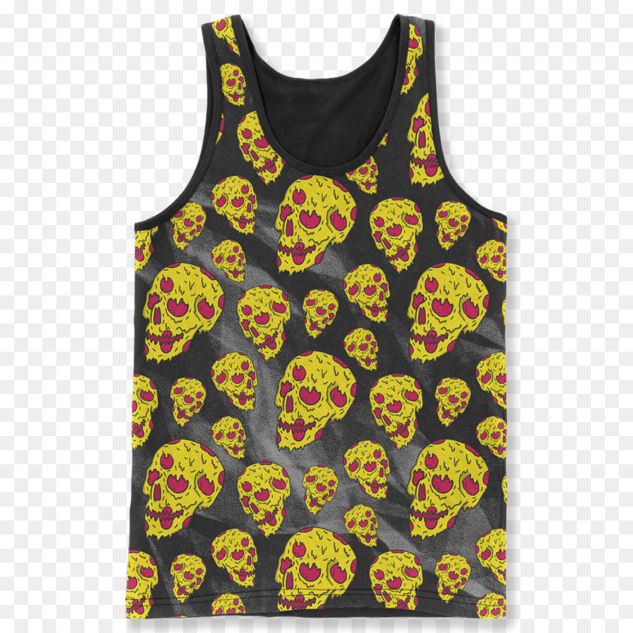 T-shirt Pizza Incubo Alleanza di Football Americano camicia senza Maniche - Maglietta