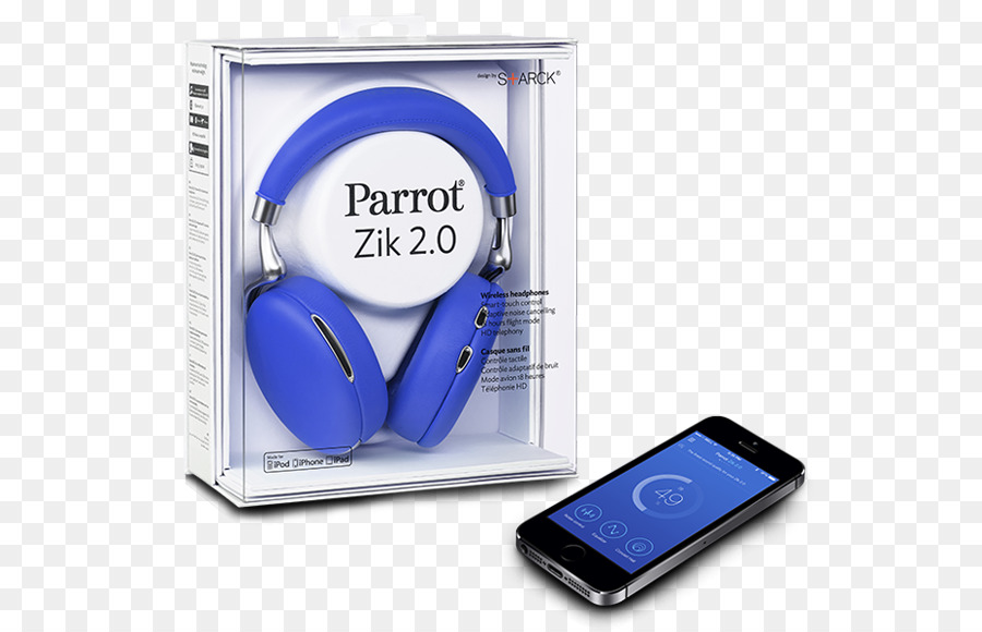 Noise-cancelling-Kopfhörer Parrot Zik 2.0-Sound - bleiben Sie dran