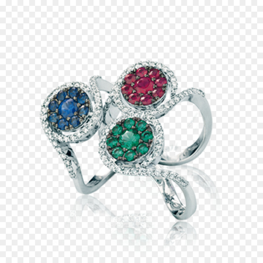Rubino anello di Fidanzamento di Diamanti Gioielli - più grande zoom grande