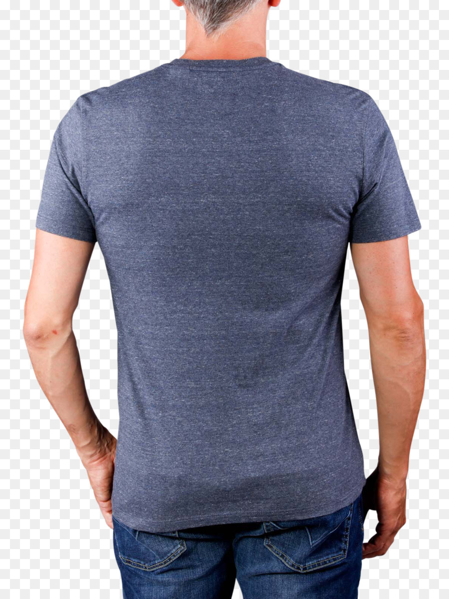 Long T-shirt Long T-shirt không Trọng lượng Ghi âm - Áo thun