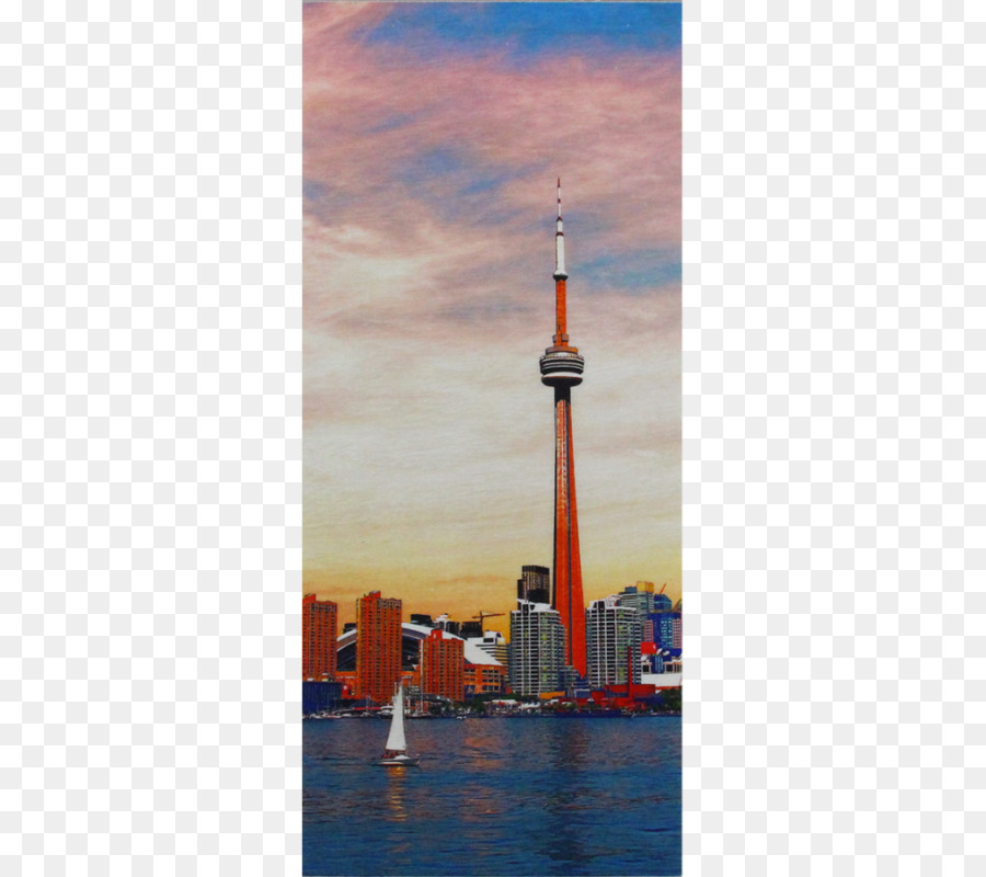 Leuchtturm Malerei Sky plc - CN Tower