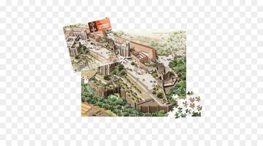 Convento di Cristo Jigsaw Puzzle gioco da tavolo - logo puzzle