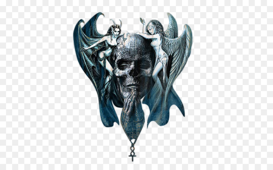 TOTENKOPF-Symbolik Dark fantasy Skull art - Schädel