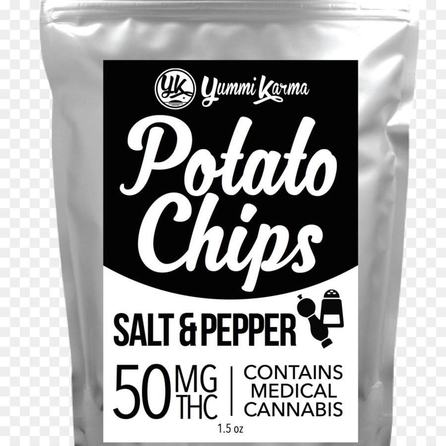 Kartoffel-Chips Bhang Saure Sahne Salz - Salz
