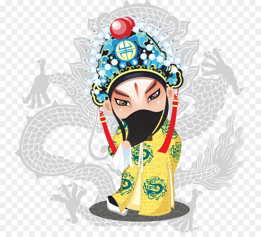 Peking-Oper-Richter-Bao-fiction-Comic-Chinese opera - Design