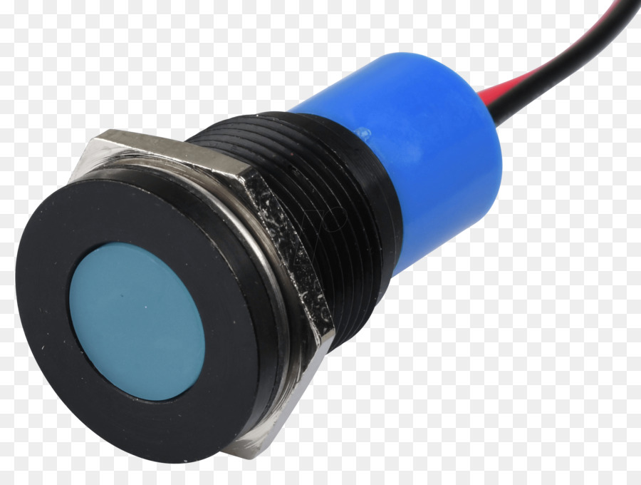 Elektronische Komponente, Signal Lampe, Leuchtdiode Elektrische Kabel - Lampe