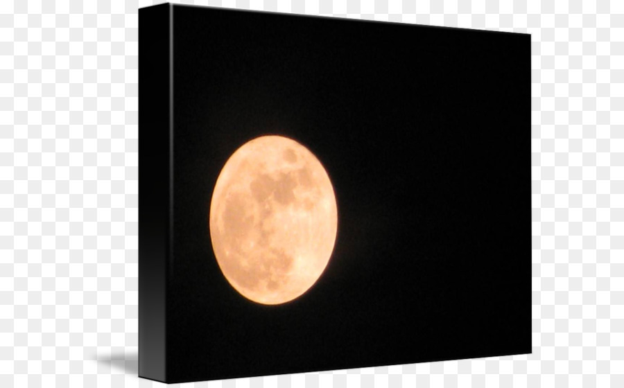 Moon Space Sky plc - orange Leuchten