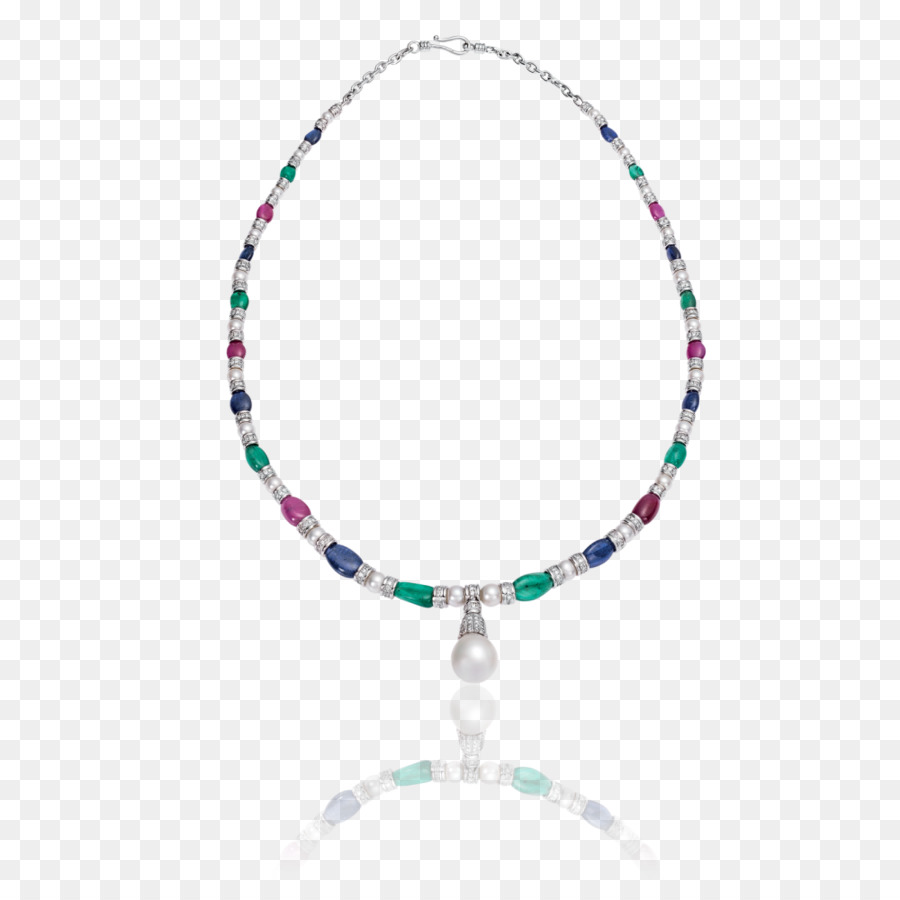 Türkis-Halskette-Schmuck-Armband Perle - Halskette