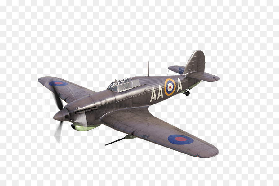 Supermarine Spitfire, Hawker Hurricane Flugzeug in World of Warplanes Eindecker - Flugzeug