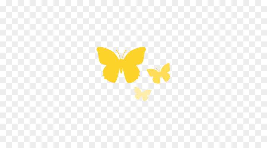 Bướm màu Vàng Clip nghệ thuật - bướm