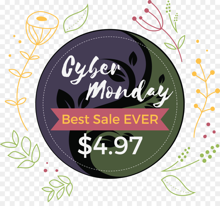 Logo Schriftart - Cyber Monday