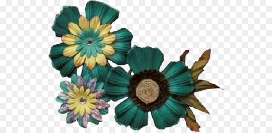 Cut Blumen Türkis Blütenblatt - andere