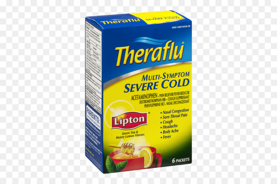 Il tè verde Theraflu Comune raffreddore Sapore - tè verde