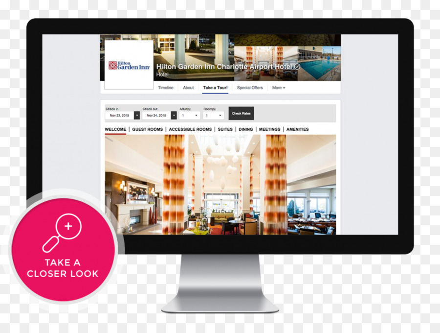 Multimediali di Visualizzazione di pubblicità di Digital marketing pagina Web Pay-per-click - viaggio di billboard