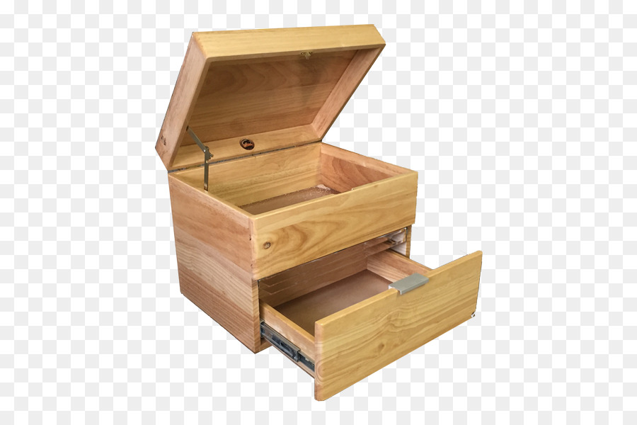 Schubladenbox Sperrholz Angeln Rechteck - Box