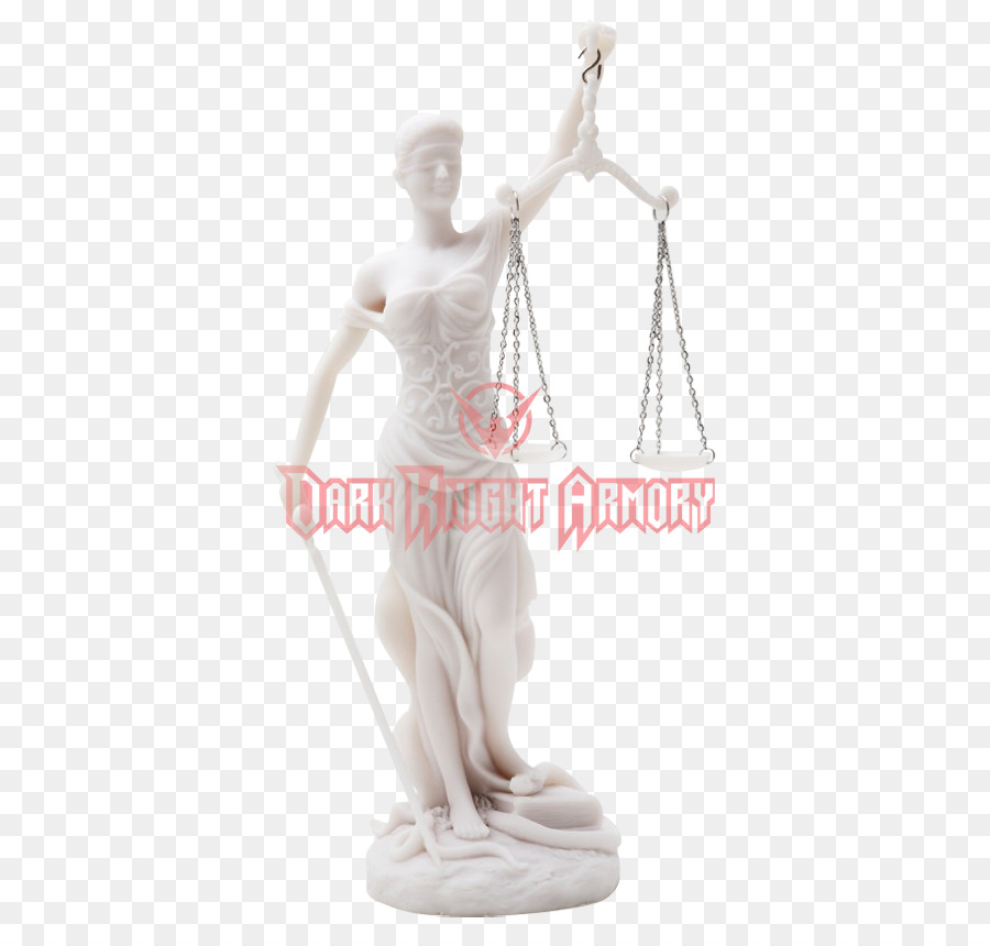 Statua Statuetta scultura, scultura di Pietra - giustizia signora