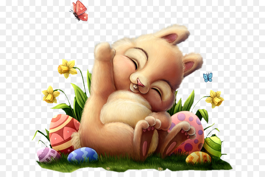 Easter Bunny Thiên thần chú Thỏ Phục sinh bưu thiếp trứng Phục sinh - lễ phục sinh