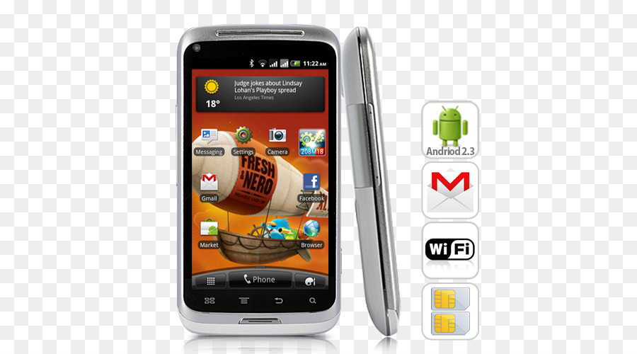 Funktion Handy Smartphone Handheld Multimedia Geräte - großer Bildschirm, Telefon